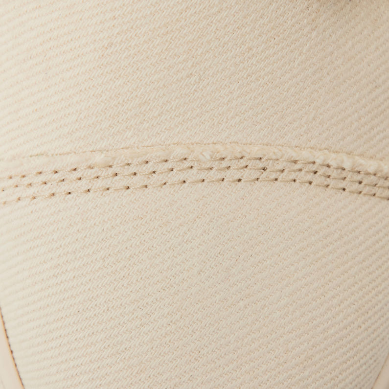 G-STAR® Botas Noxer High Canvas Beige fabric shot