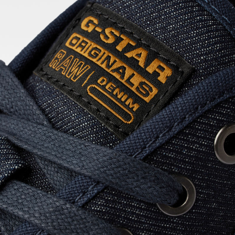 G-Star RAW® Rovulc II Denim Sneaker Dunkelblau detail