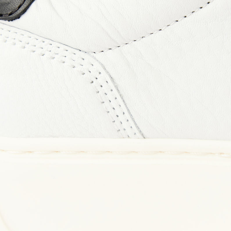 Rovic Tumbled Leather Sneakers | White | G-Star RAW® ZA