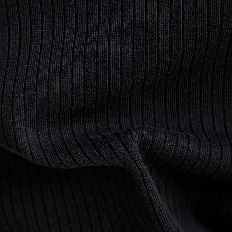 G-STAR® Robe Débardeur Rib Slim Noir