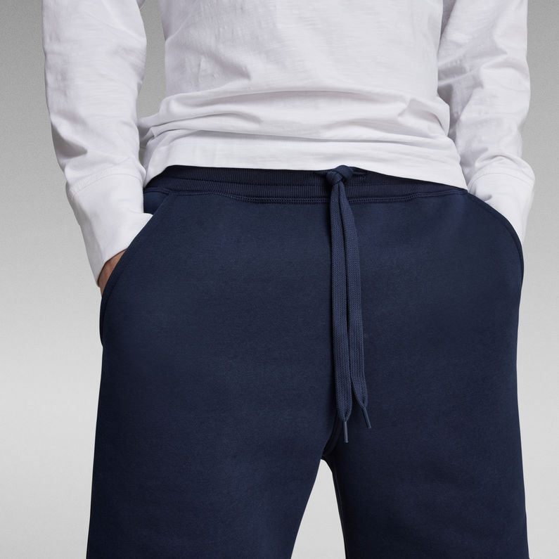 G-STAR® Short En Molleton Premium Core Bleu foncé