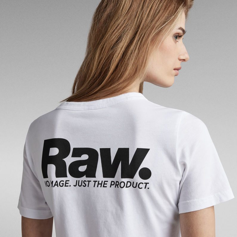 G-STAR® Nysid Raw. Haut Slim Blanc