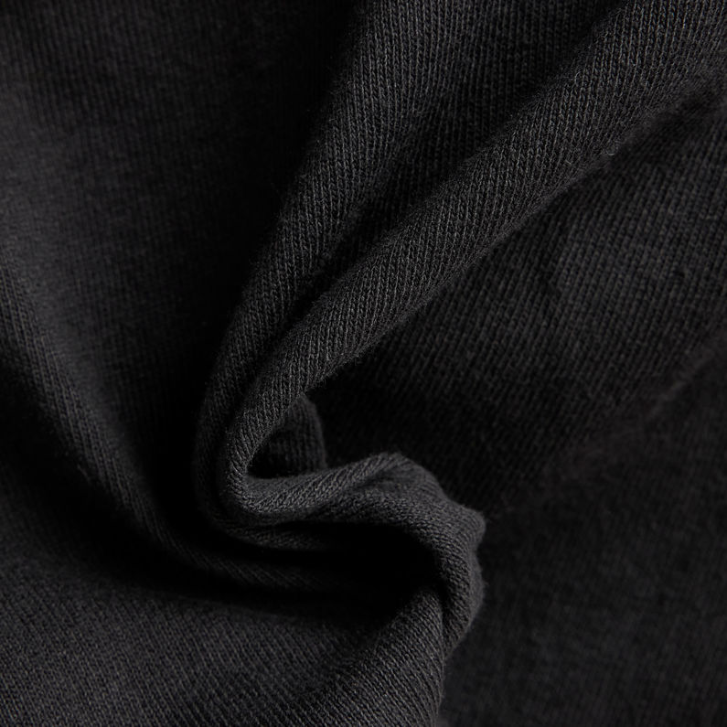 G-STAR® Diepe V-Hals Top Loose Zwart