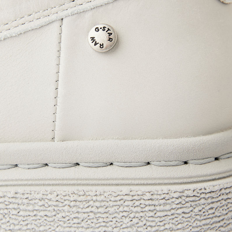 G-STAR® Kafey Platform Loafer Nubuck Grey fabric shot