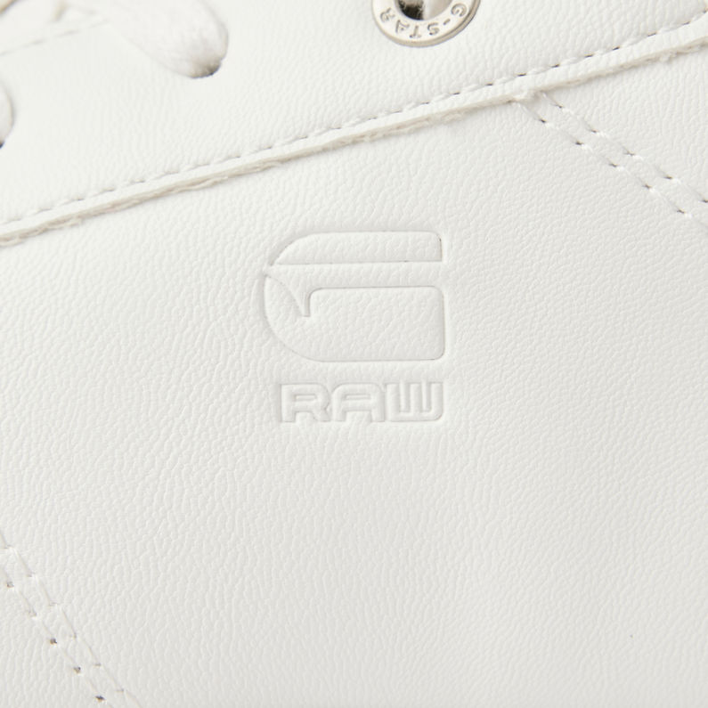 G-Star RAW® Lhana Tonal Sneaker Weiß fabric shot