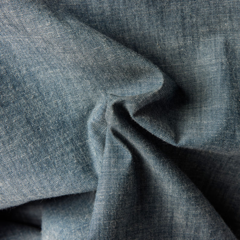 G-STAR® Unisex GSRR Reversible Boxy Shirt Donkerblauw