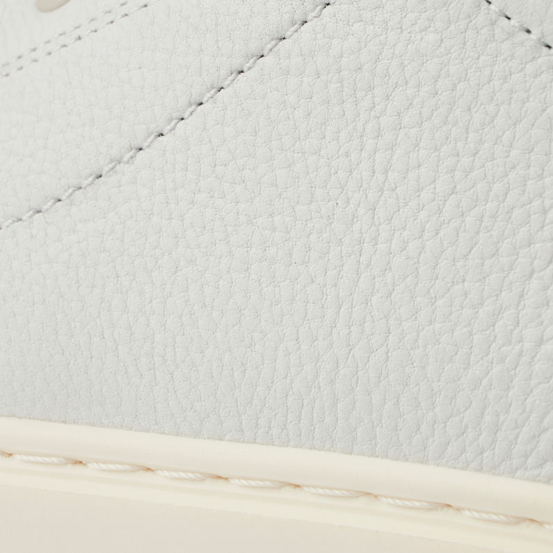 G-Star RAW® Rovic Leather Sneakers White fabric shot