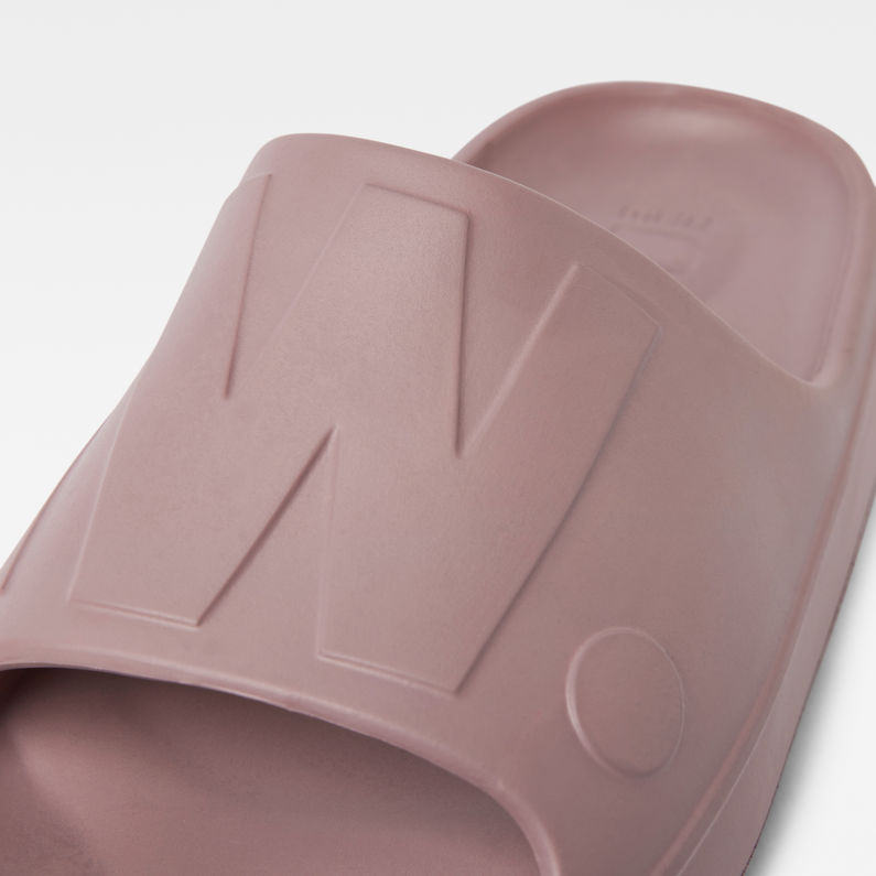 G-Star RAW® D Staq Tonal Slides Pink detail