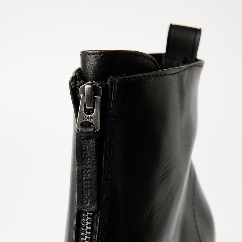 G-STAR® Botas Mysid Mid Leather Zip Negro detail