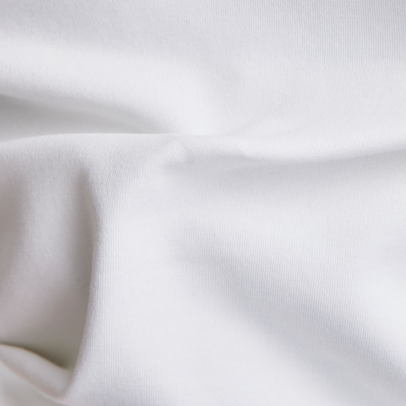 G-STAR® Cycling Ultra Slim Cropped T-Shirt Weiß