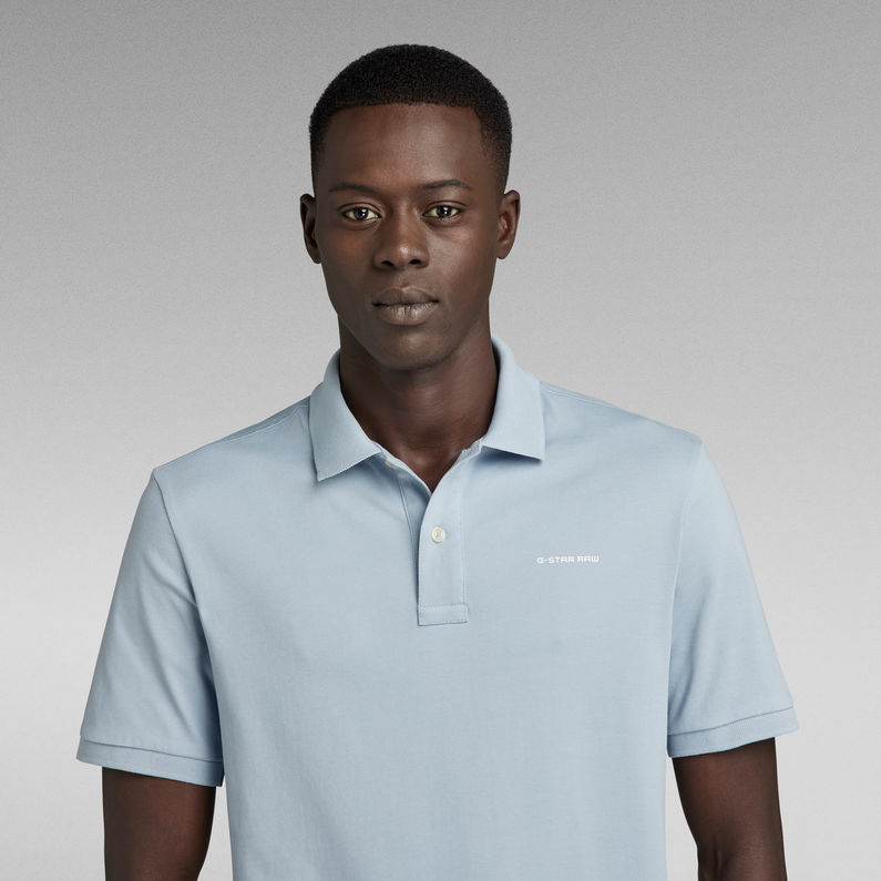 G-STAR® Polo Oluv Slim Bleu moyen