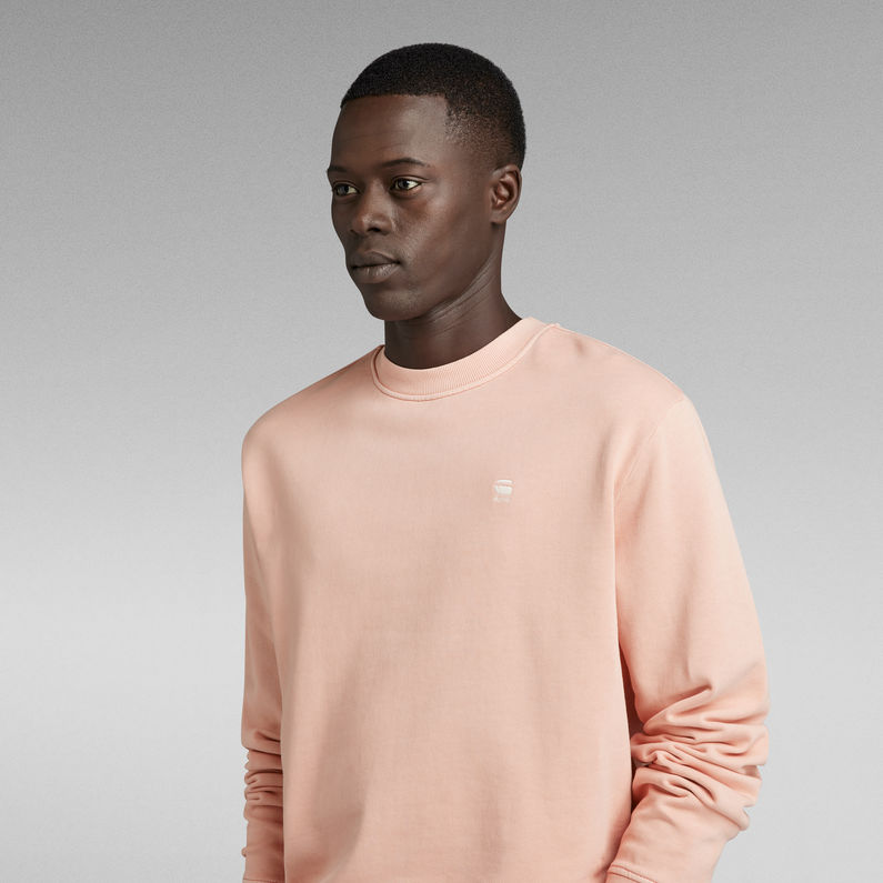 G-STAR® Sweat Overdyed Regular Rose