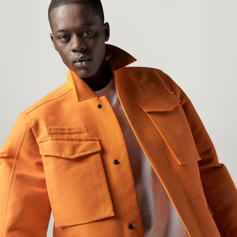 G-Star RAW® Unisex Premium E Core Field Jacket Orange