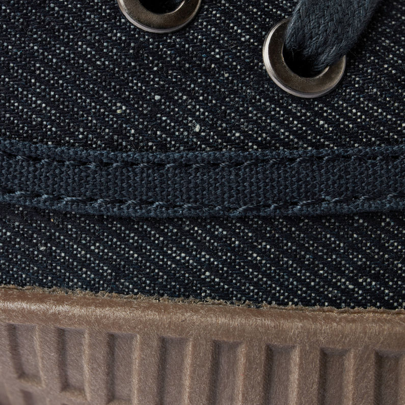 G-STAR® Baskets Rovulc II Denim Bleu foncé fabric shot