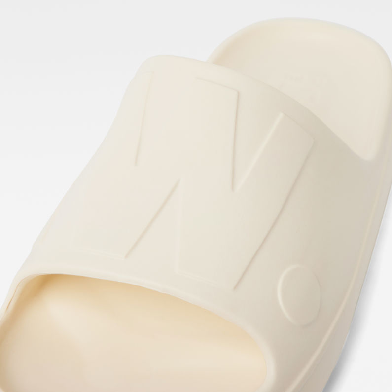 G-STAR® Claquettes D Staq Tonal Blanc detail