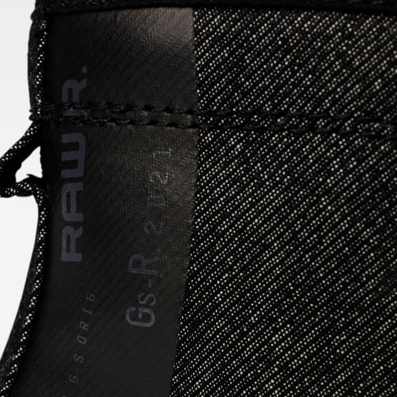 G-STAR® Aefon II Mid RF Denim Stiefel Schwarz detail