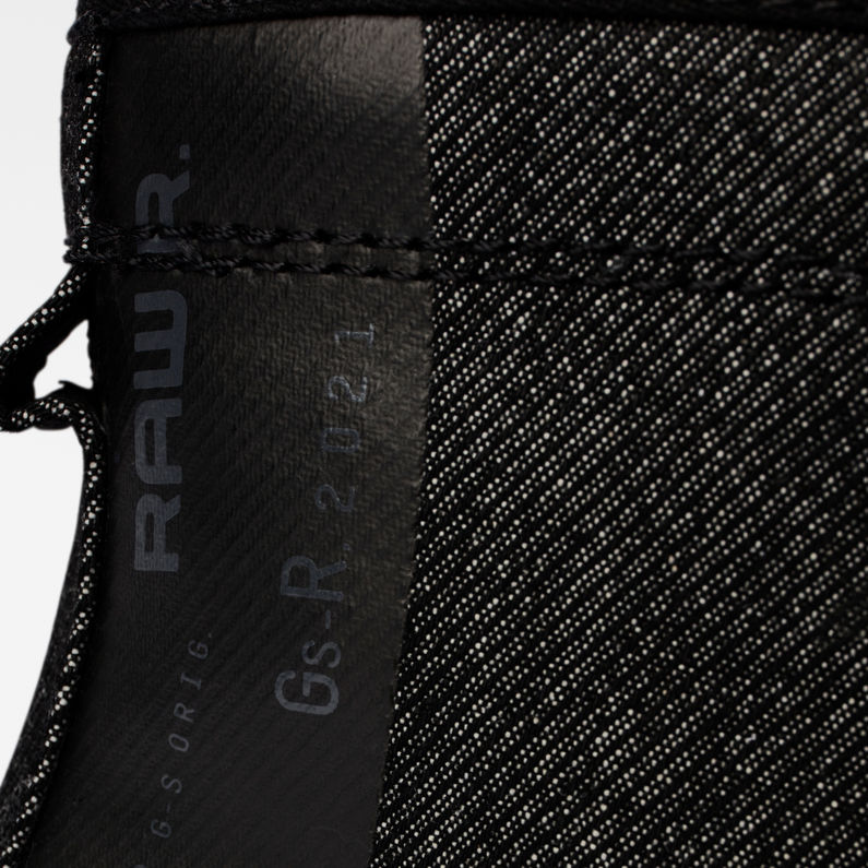 G-Star RAW® Aefon II Mid RF Denim Boots Black detail