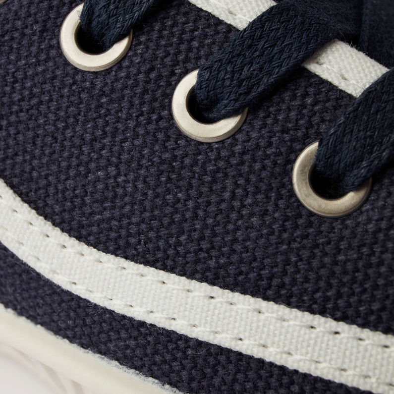 G-STAR® Baskets Rovulc II Trim Bleu foncé fabric shot