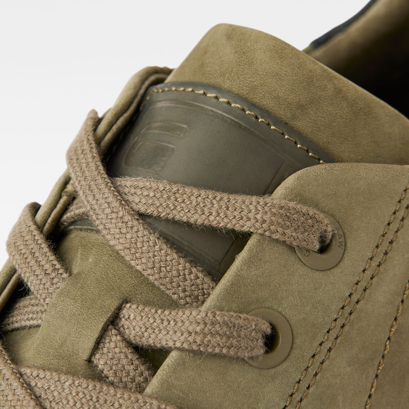 g-star-raw-rovic-nubuck-sneakers-green-detail