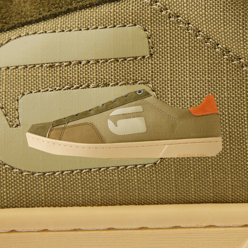 G-STAR® Recruit Ripstop Sneakers Meerkleurig detail