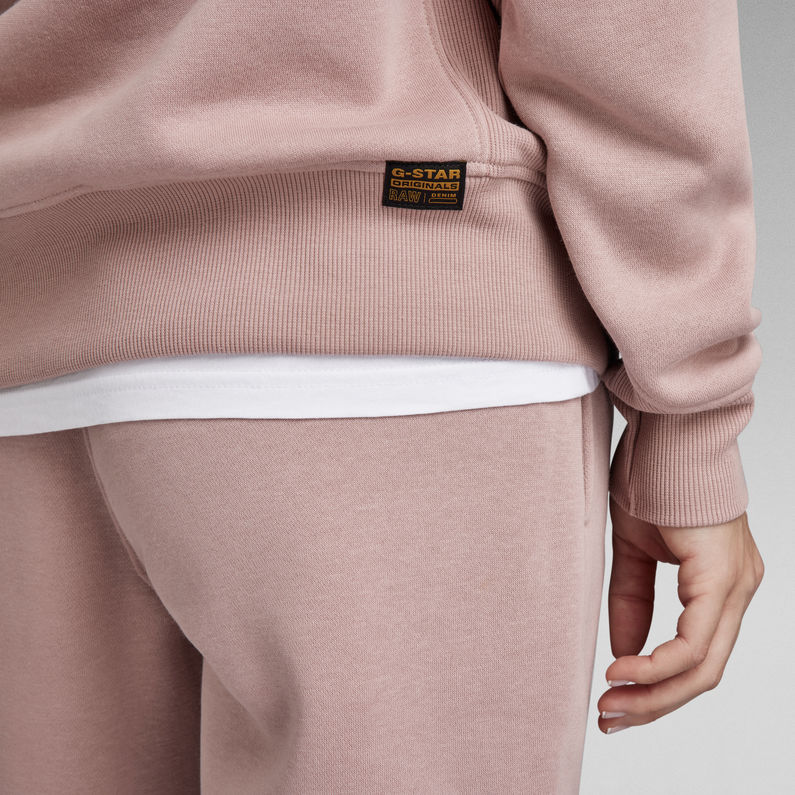 G-Star RAW® Premium Core 2.1 Hooded Zip Thru Sweatshirt Pink
