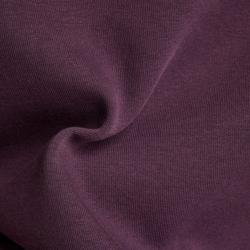 g-star-raw-sleeve-graphic-cropped-loose-hoodie-purple