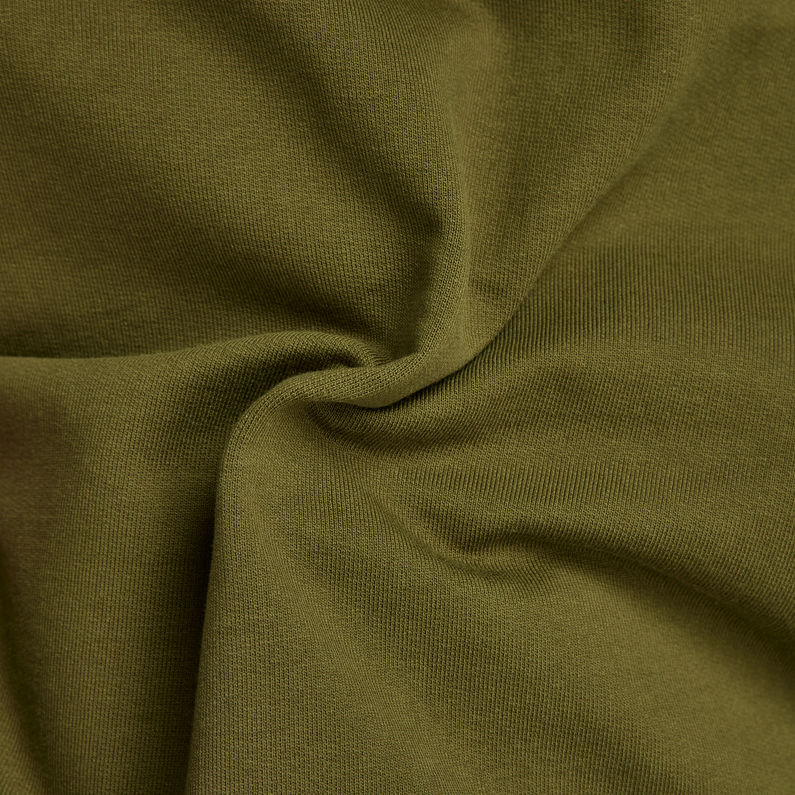 G-STAR® T-Shirt à Manches Longues Half Zip Vert