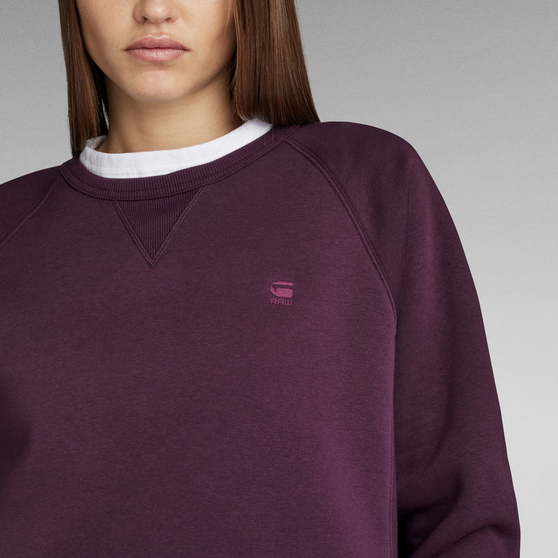 G-STAR® Premium Core 2.0 Sweatshirt Lila