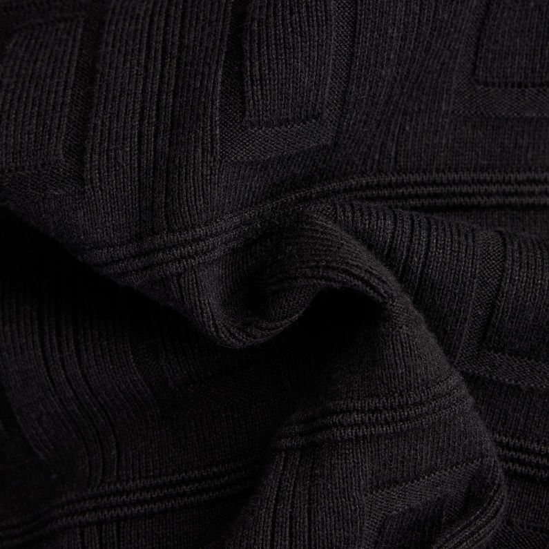 G-STAR® Jersey Table Structure Knitted Negro