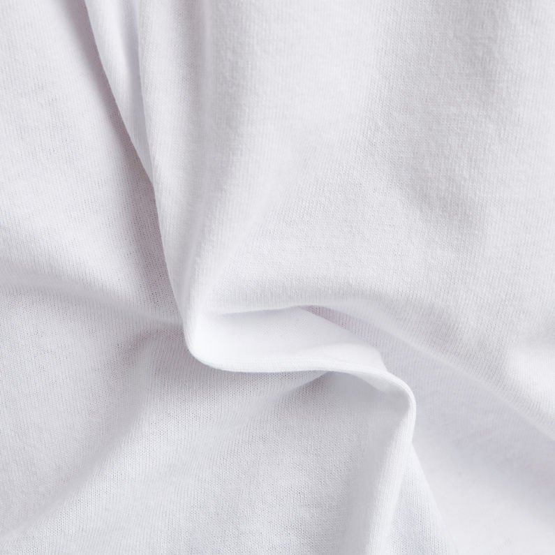 G-STAR® Camiseta Eighty Nine Graphic Loose Blanco