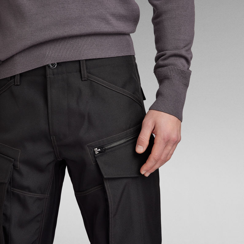 Rovic Zip 3D Regular Tapered Pants | Black | G-Star RAW® PL