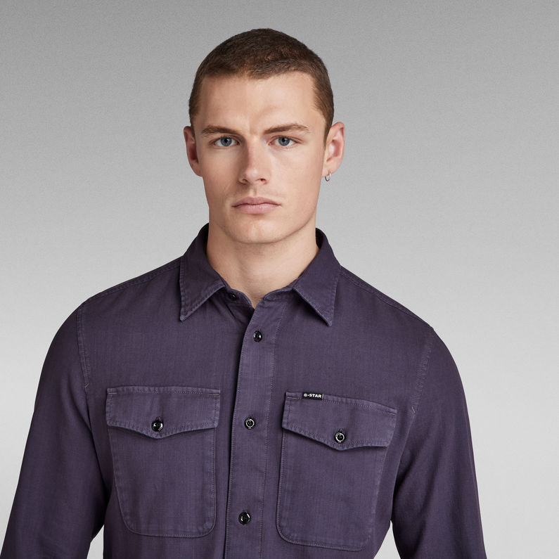 G-Star RAW® Marine Slim Shirt Purple