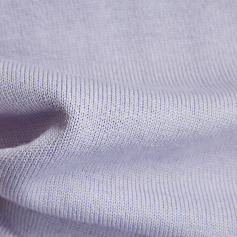 G-STAR® Premium Core Mock Knitted Sweater Grey