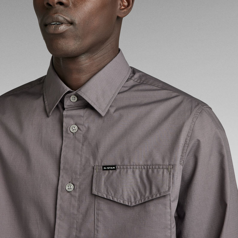 G-STAR® Rine Regular Shirt Grijs