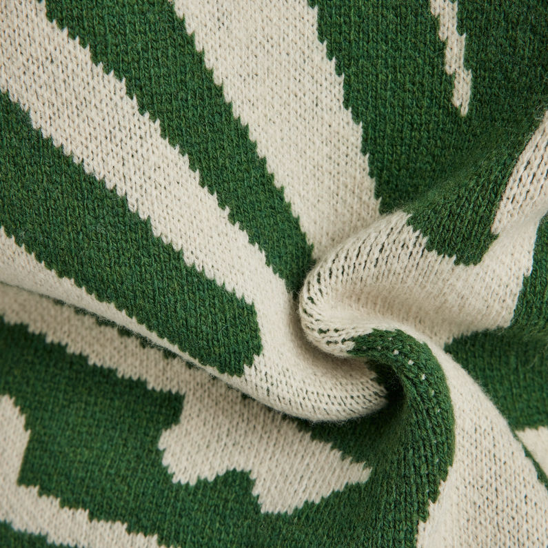 G-STAR® Cardigan en Maille Holiday Loose Vert