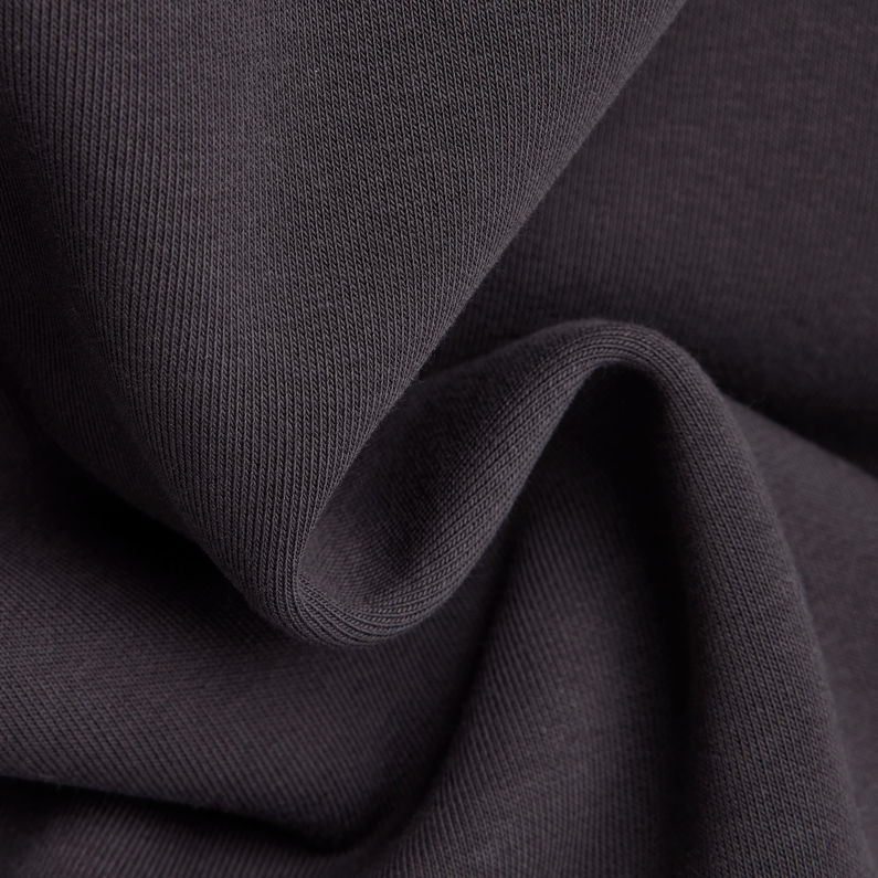 G-STAR® Robe-Sweat Mock Raglan Gris