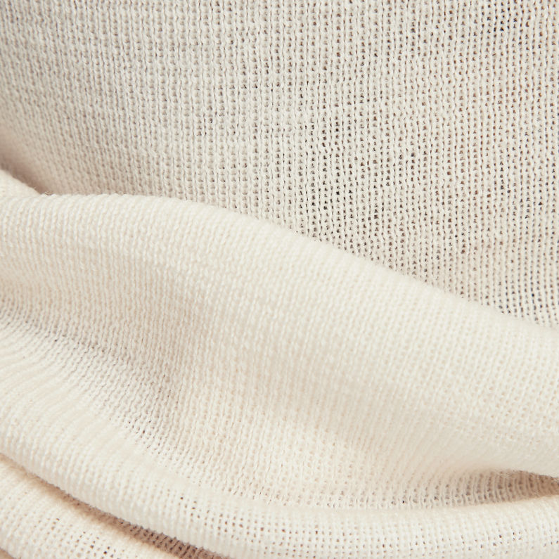 G-Star RAW® Hooded Slim Knitted Pullover Beige