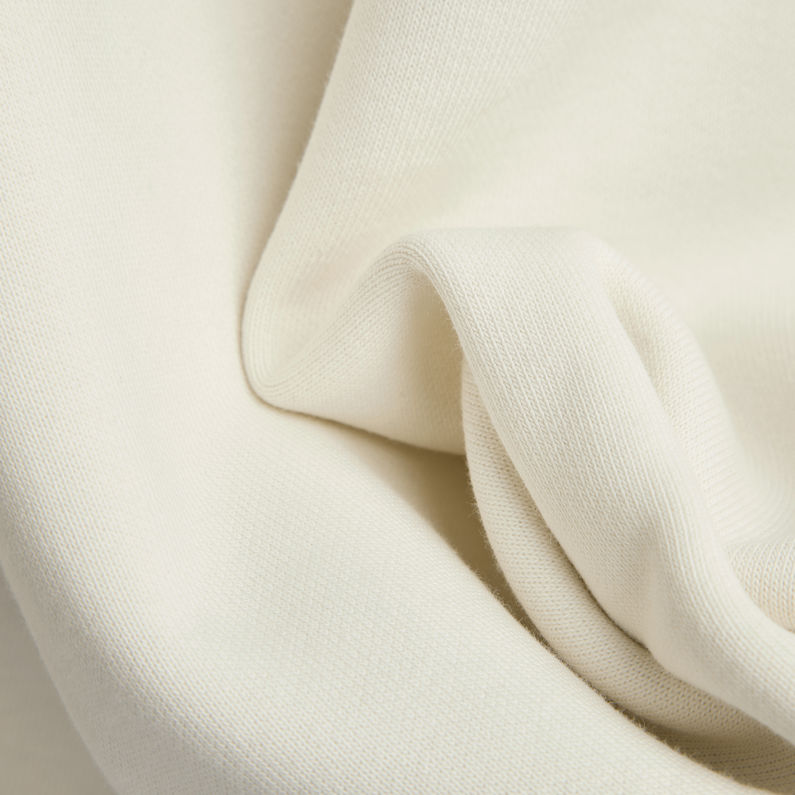 G-STAR® Oversized Cropped Hoodie Beige