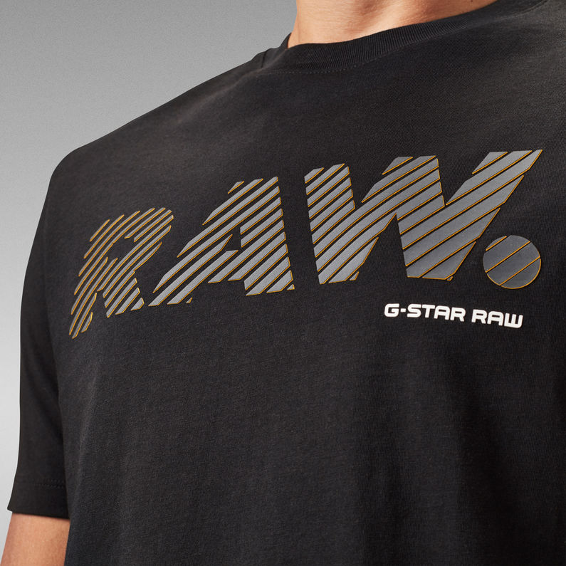 G-STAR® 3D Raw. Logo Slim T-Shirt Schwarz