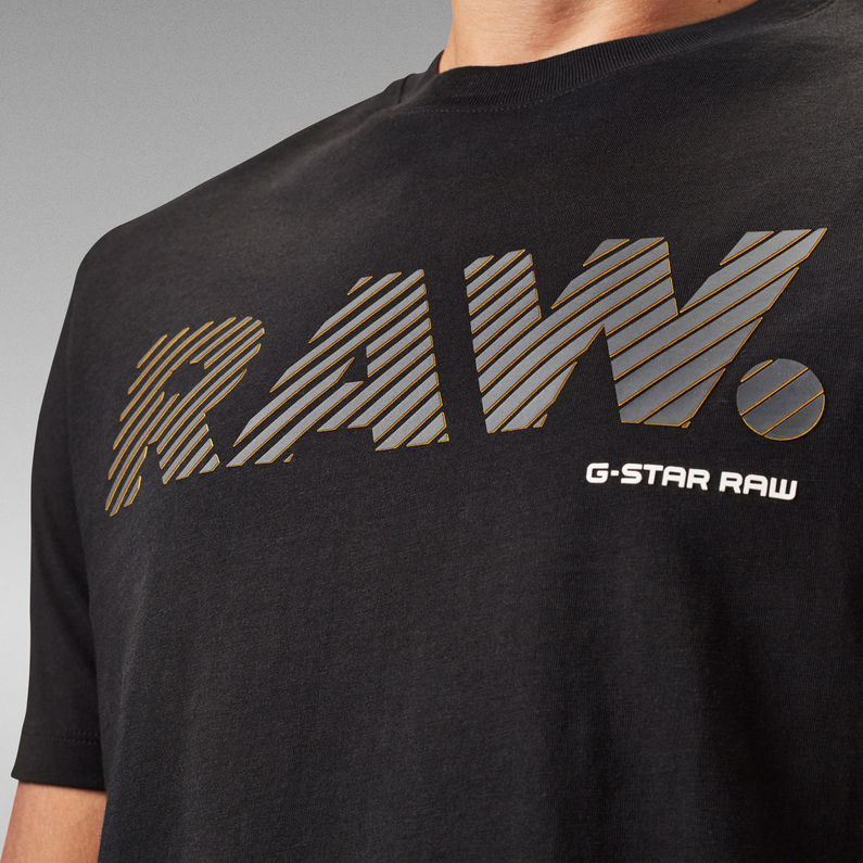 G-Star RAW® 3D Raw. Logo Slim T-Shirt Schwarz