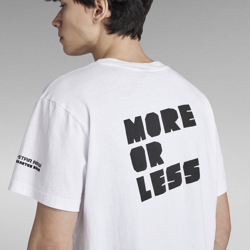 G-STAR® G-Star X Maarten Baas Loose T-Shirt Wit