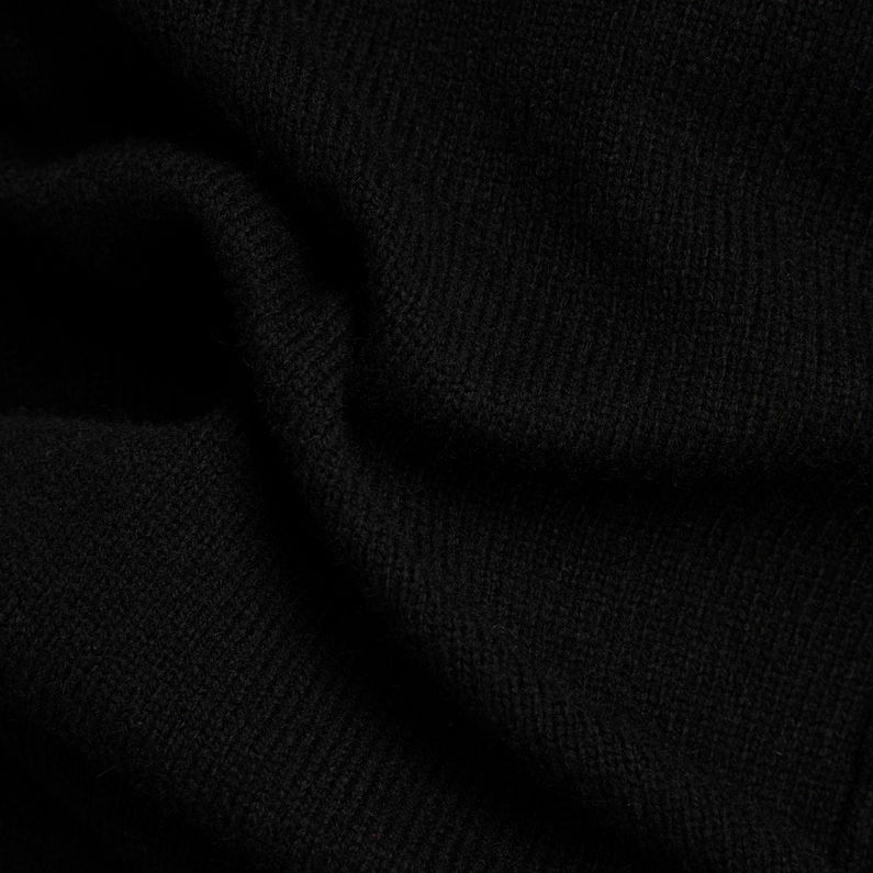 G-STAR® Jersey Structure Turtle Knitted Negro