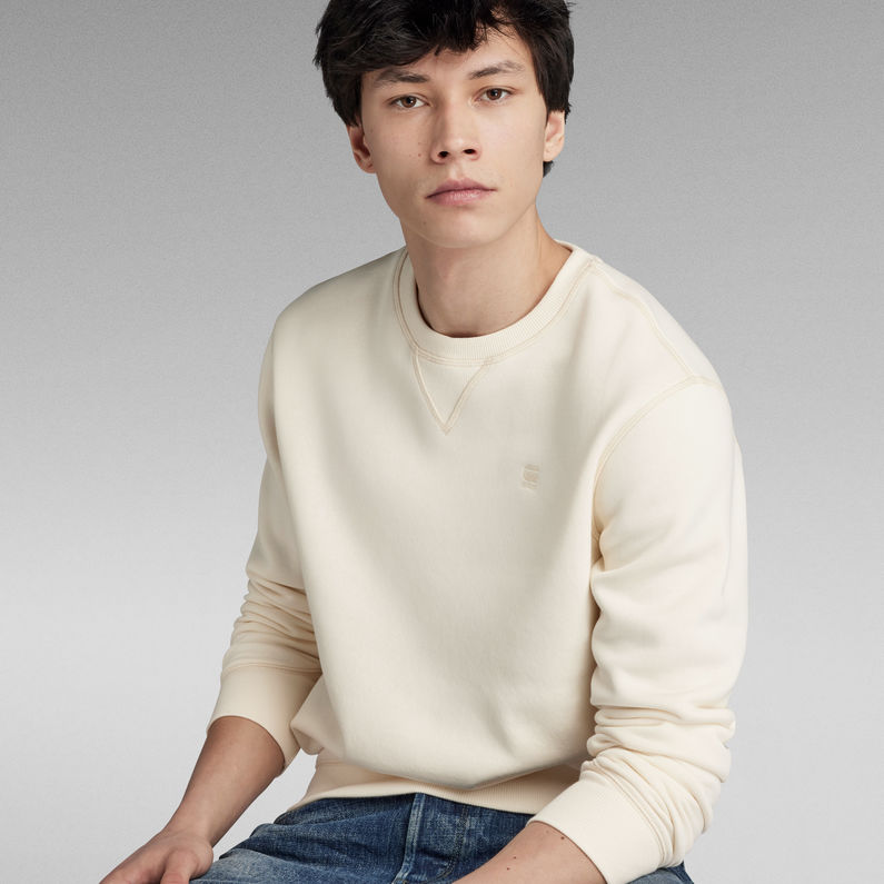G-STAR® Sweat Premium Core Beige