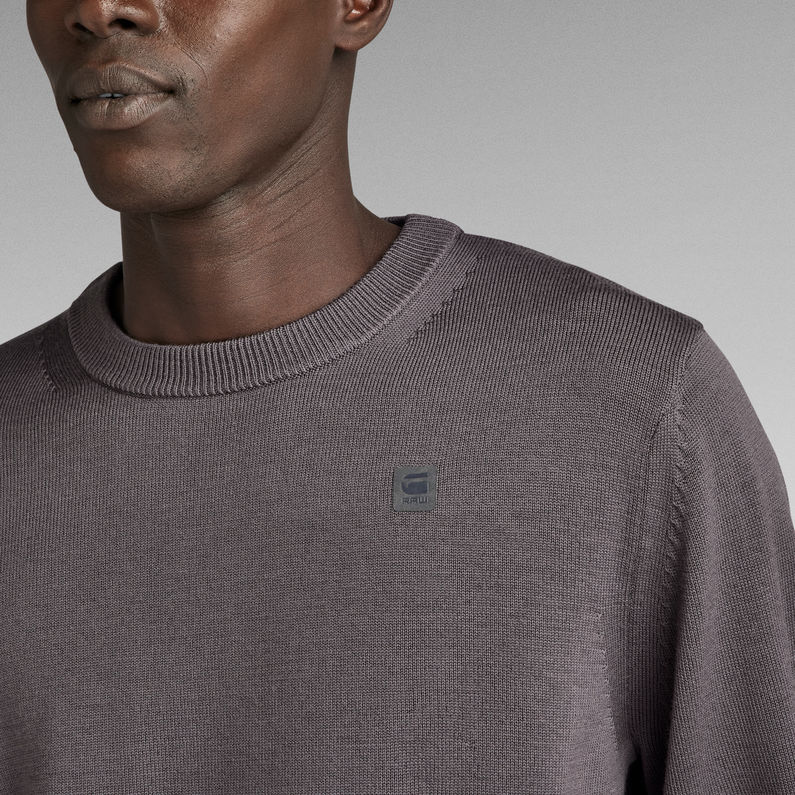 G-STAR® Jersey Premium Core Knitted Gris