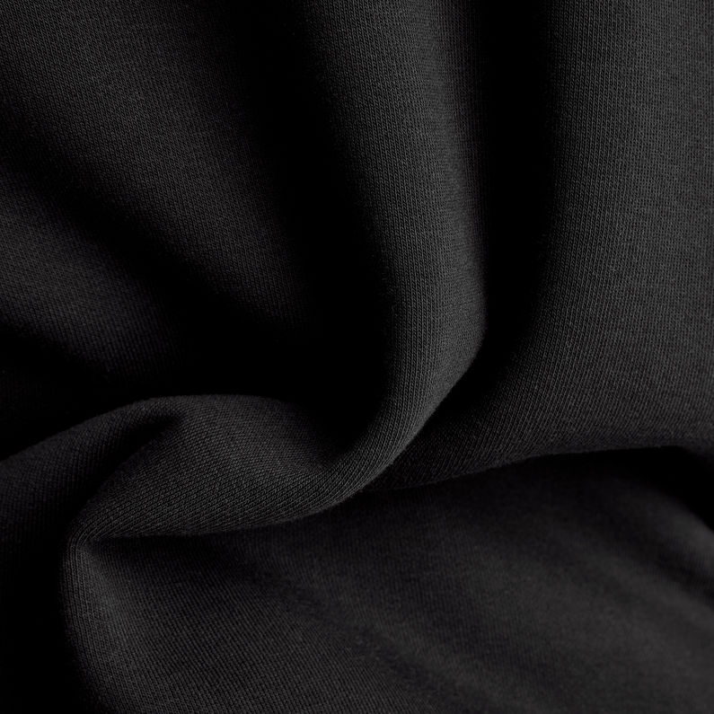 G-STAR® Polo Collar Sweater Met Rits Zwart