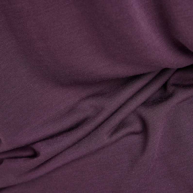 G-STAR® Essential Mock Loose Top パープル