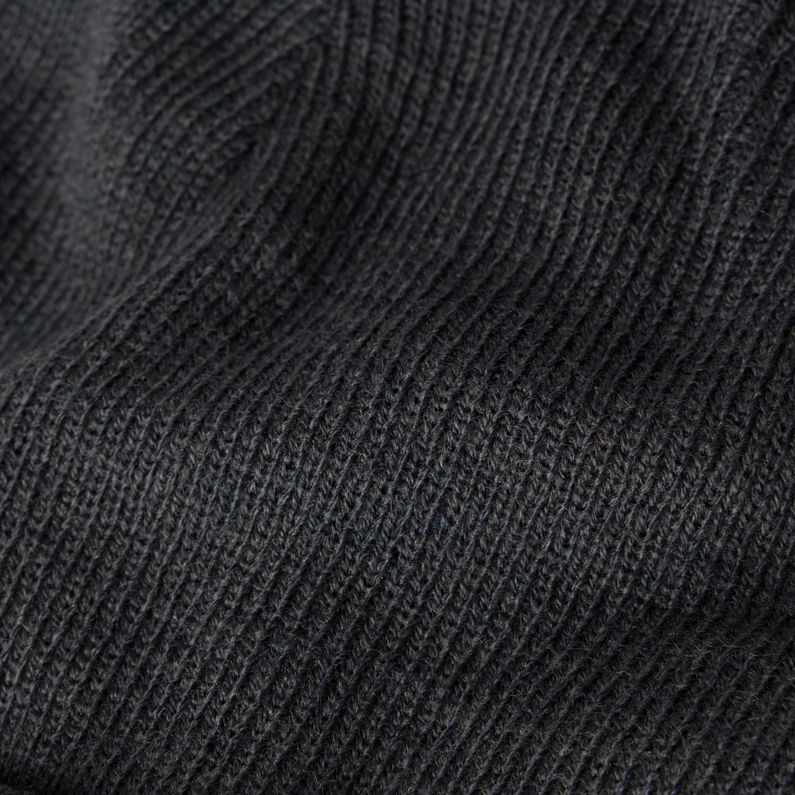 G-STAR® Effo RAW Long Beanie Grau fabric shot