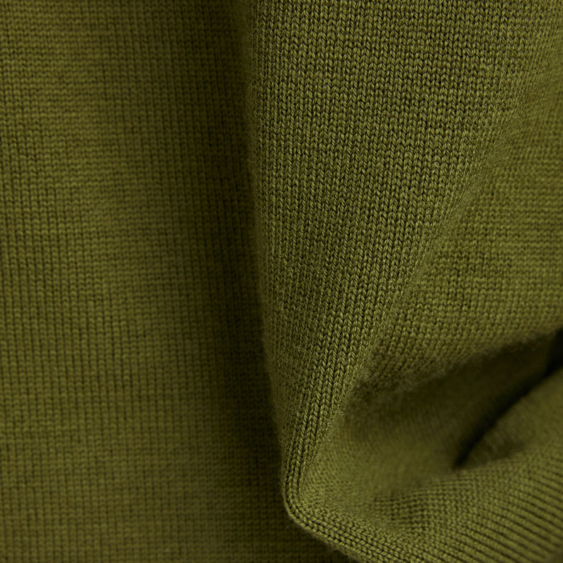 G-STAR® Premium Core Turtle Knitted Sweater Green