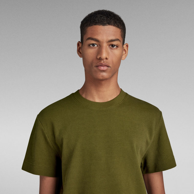 G-STAR® Camiseta Essential Pique Verde