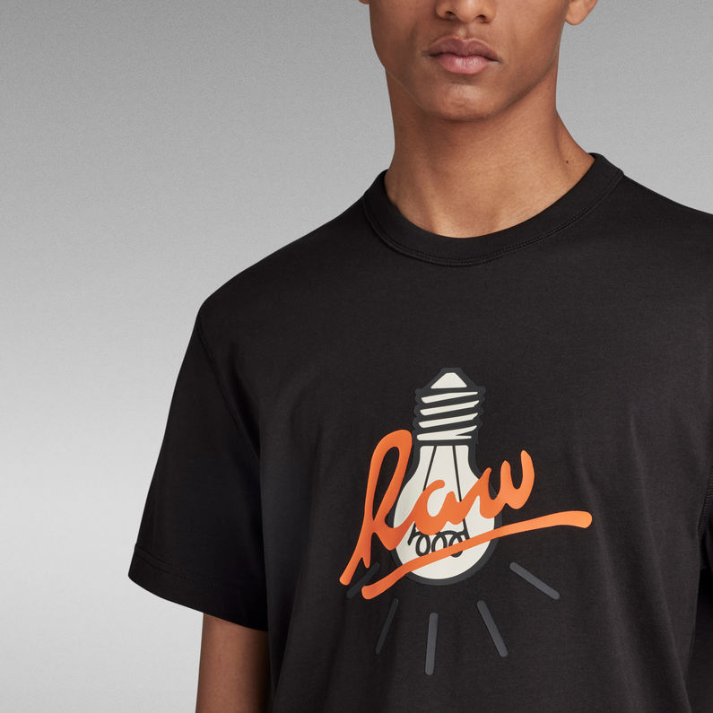 G-STAR® Light Bulb T-Shirt Zwart